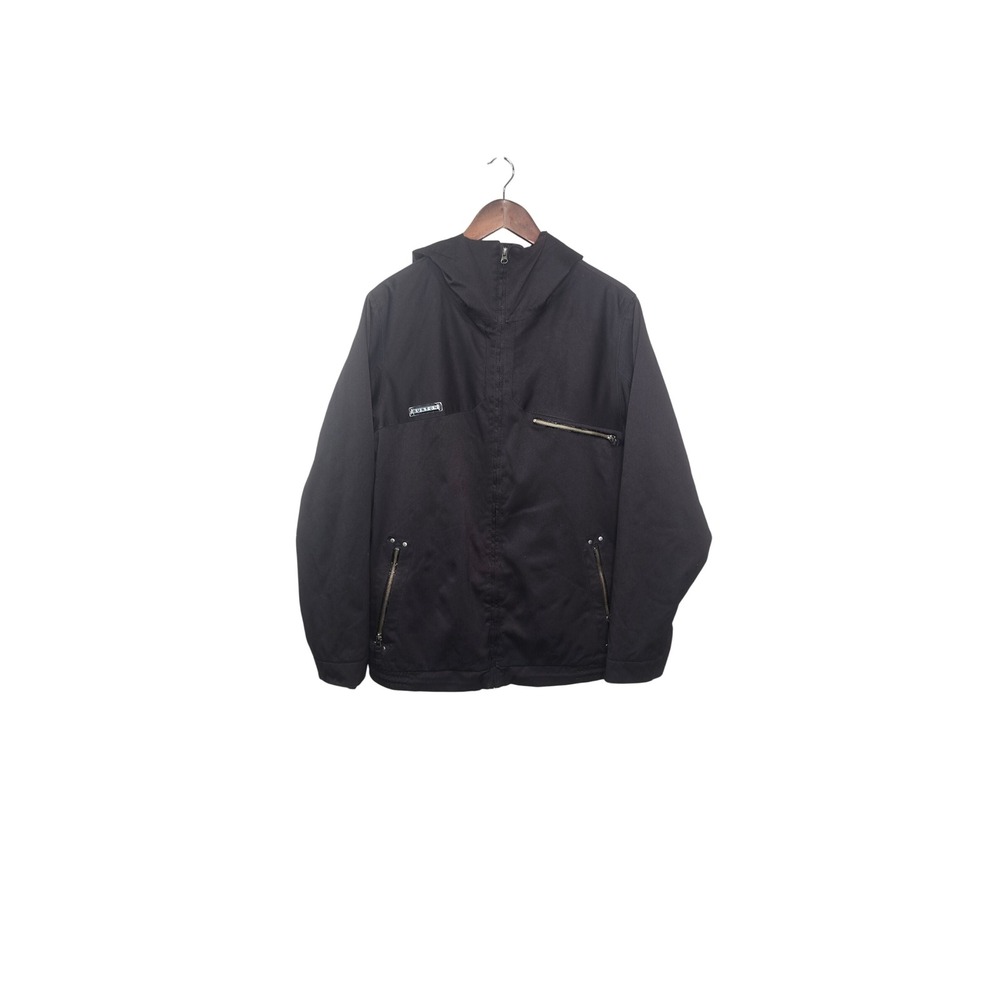 Burton Access Jacket Mens Medium Black DryRide Insulated Hooded Snowboard Coat